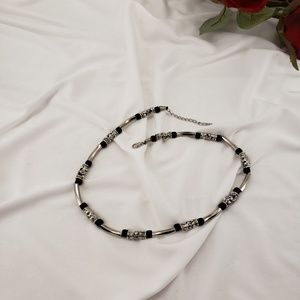 Jewelry - Unisex Necklace Blue, Black & Silver Jewelry - Unisex Necklace Blue, Black & Silver